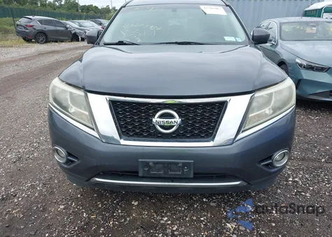 2013 Nissan Pathfinder Platinum из США, поврежденный, VIN 5N1AR2MM5DC677046